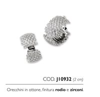 Earrings Sovrani Woman in Brass J10932